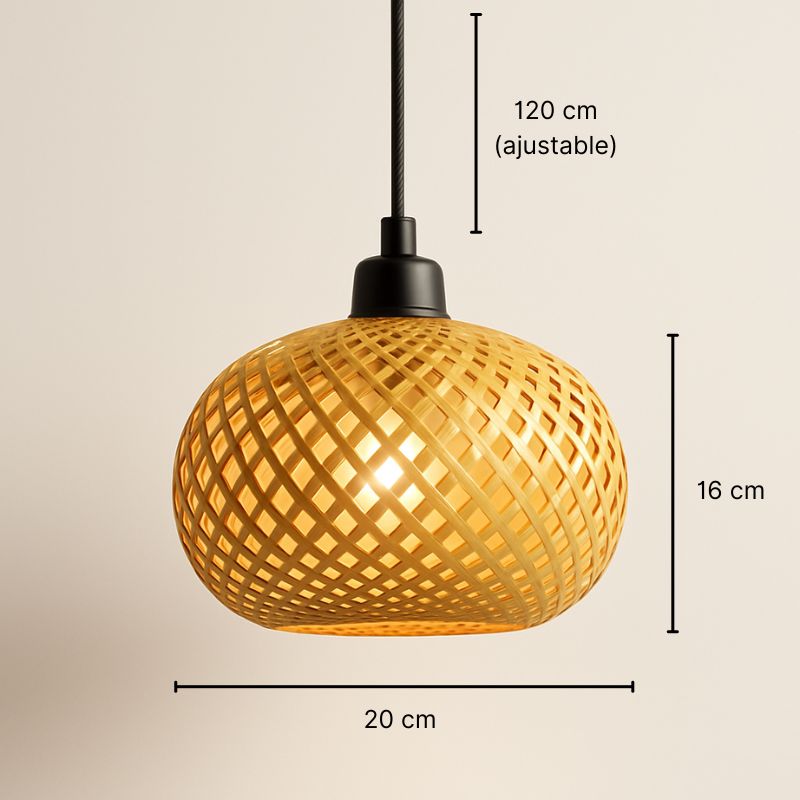 Suspension en bambou naturel - Bulma