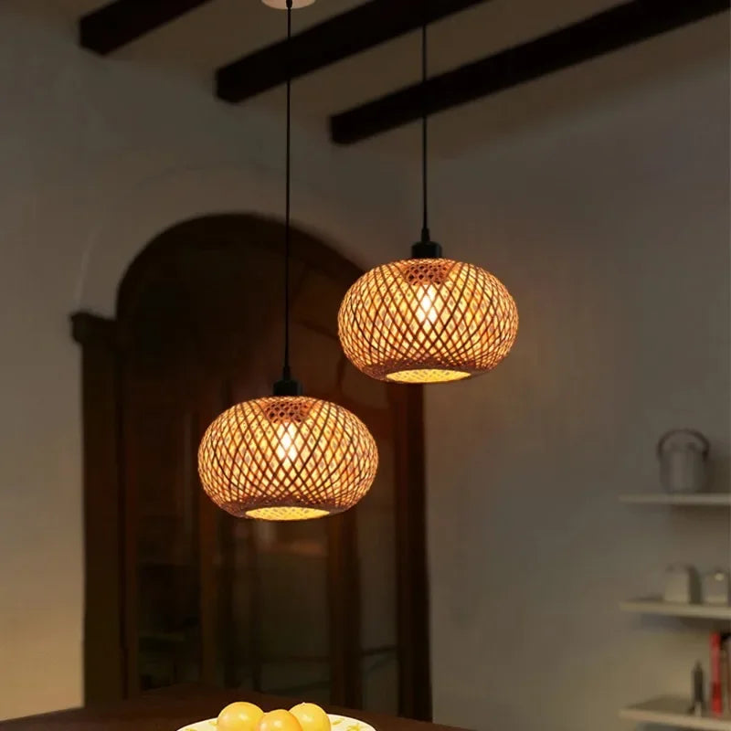 Suspension en bambou naturel - Bulma