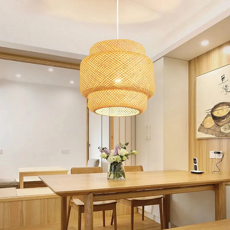Suspension en bambou naturel - Sora