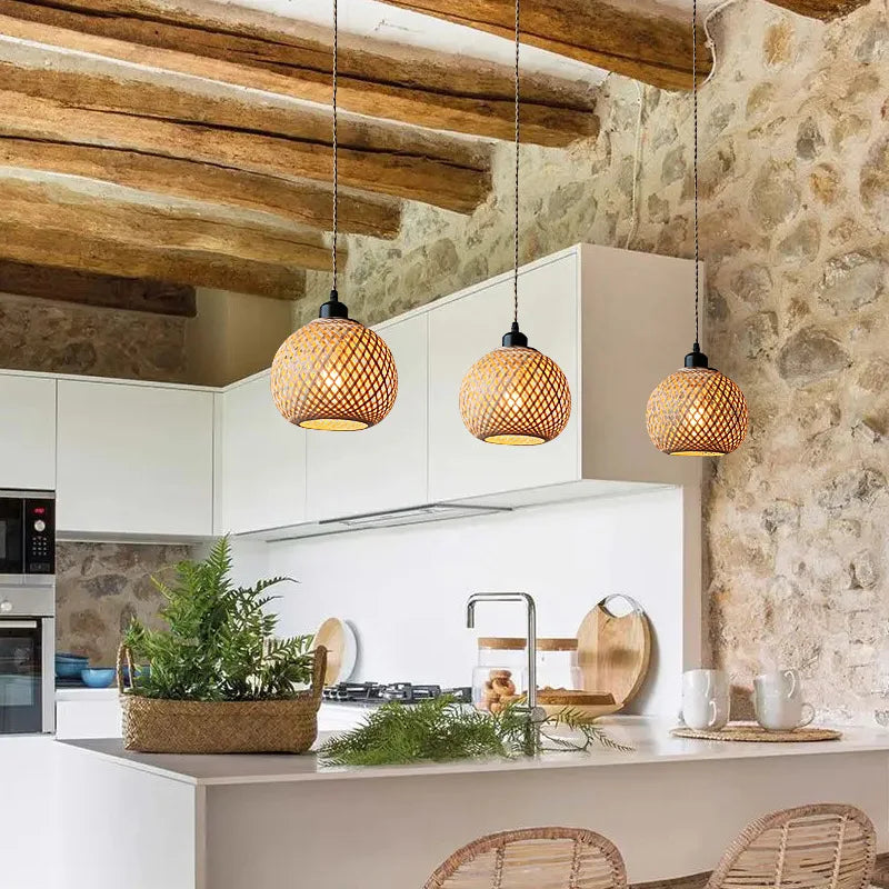 Suspension en bambou naturel - Bulma