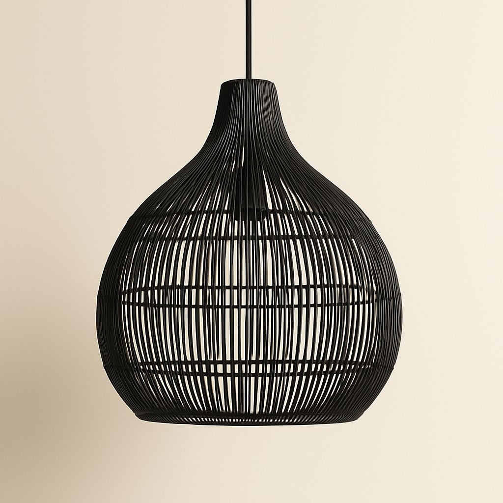 Suspension en bambou naturel - Sélène