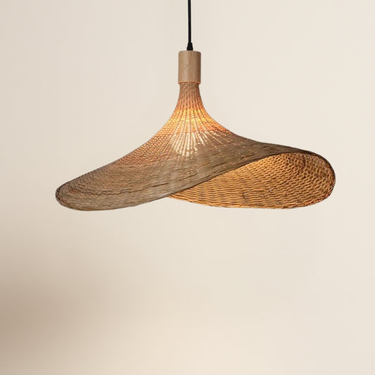 Suspension en bambou rotin naturel - Capello
