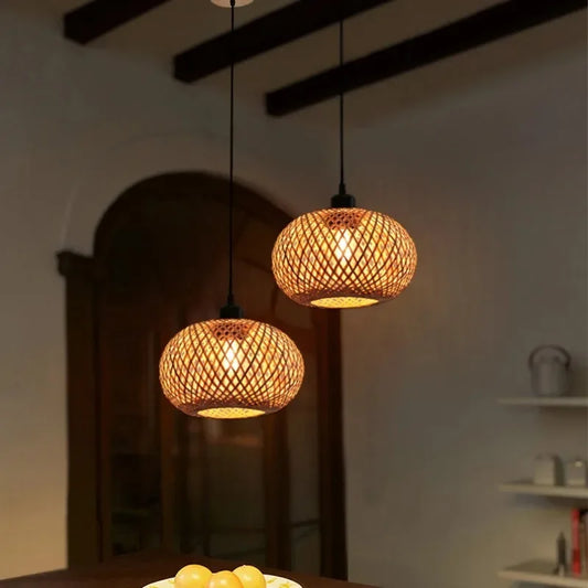 Suspension en bambou naturel - Bulma