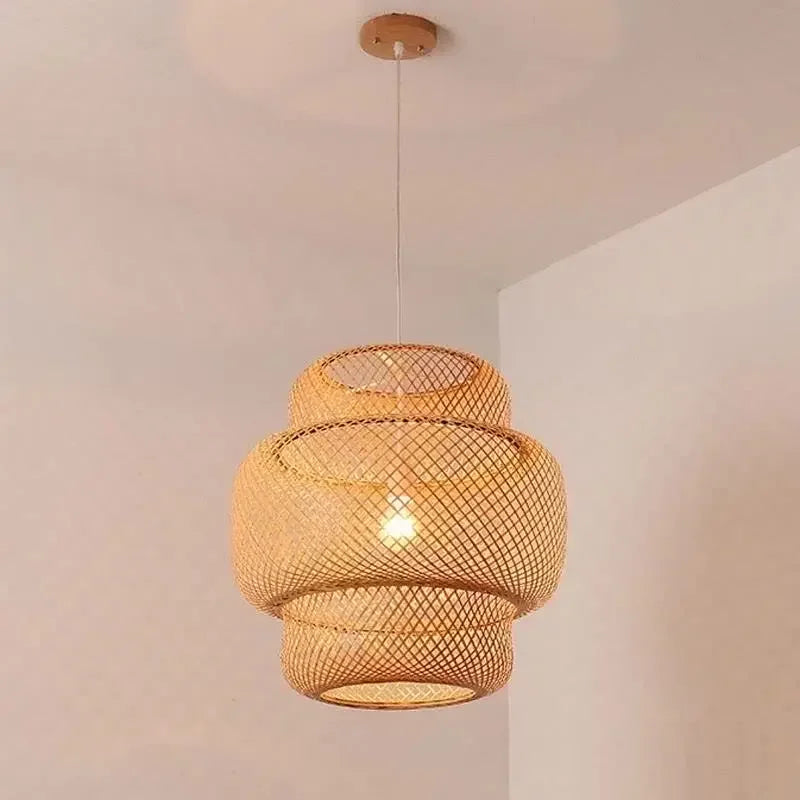 Suspension en bambou naturel - Sora