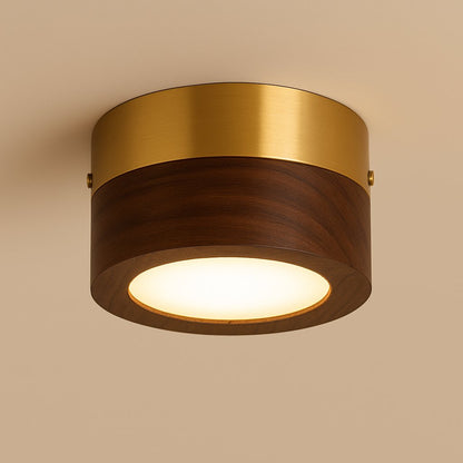 Plafonnier spot en bois - Haloa